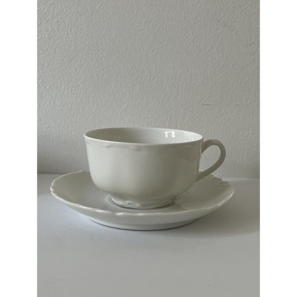 Vintage Haviland China Ranson Pattern Cup and Saucer Set - Picture 1 of 9